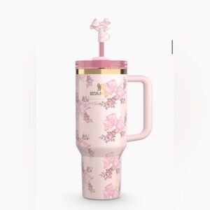 Love shack fancy Stanley 40oz holiday edition PINK ROSA BEAUX